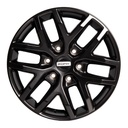 Rin 17 7.5 6X135 Rc Performance 1765SB09 Satin Black ET0 CB0