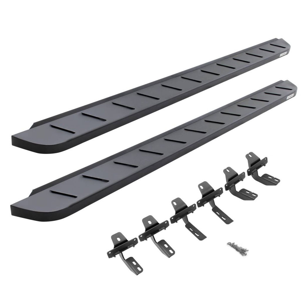 Estribos RB10 73" Negro Texturizado (Universal)