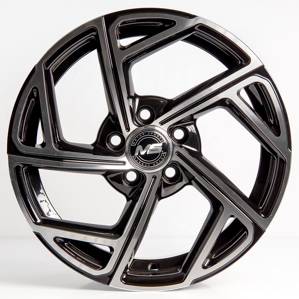 Rin 15 7 5X100 Ms FBX115 BLACK MACHINE FACE ET35 CB57.1