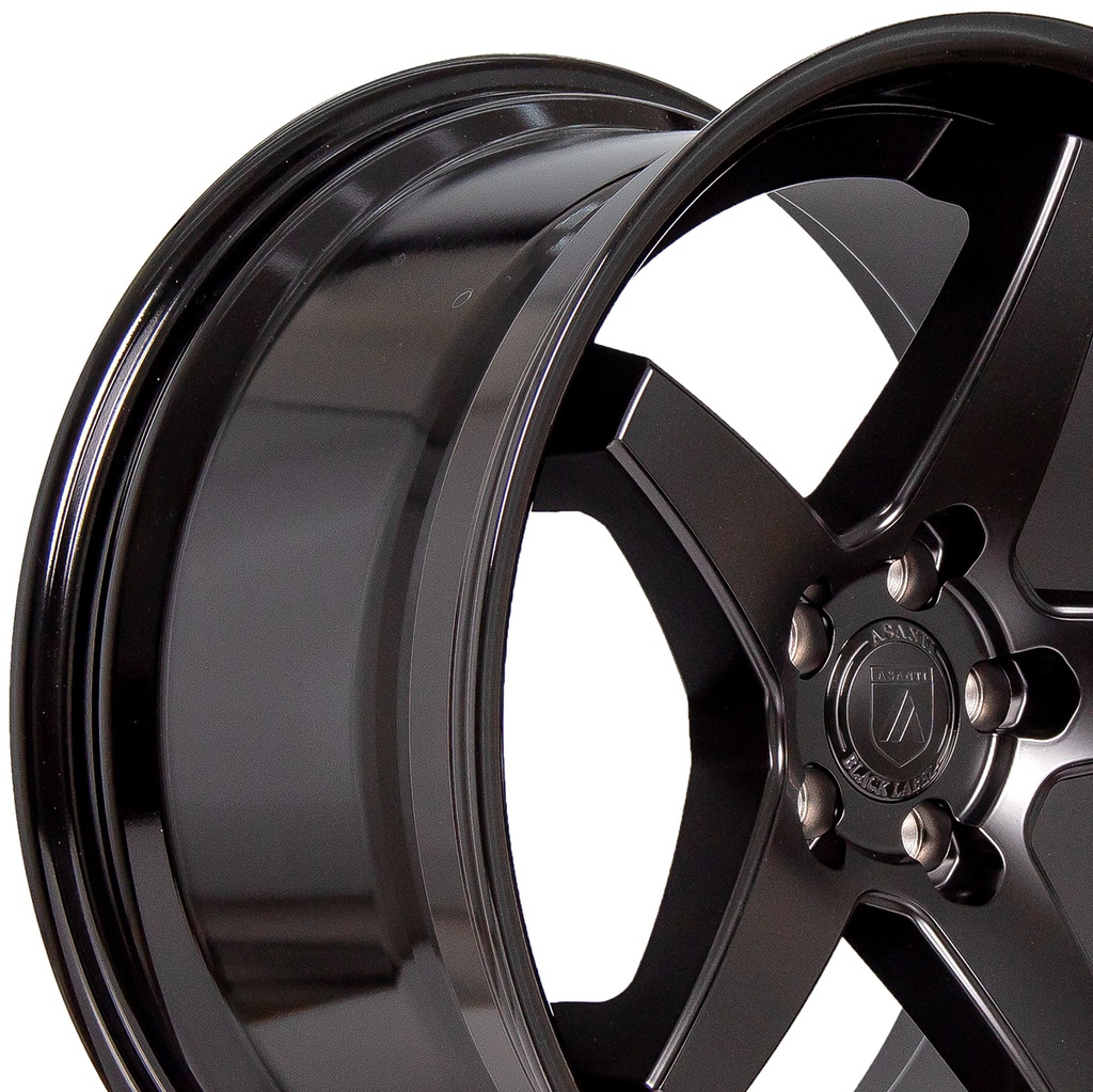 Rin 20 9 5X112 Asanti ABL31 Satin Black Gloss ET25 CB72.6 RP