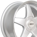 Rin 17 7.5 4X100/108 Ms DW2241 SILVER MACHINE LIP ET35 CB67.1