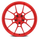 Rin 21 9 5X130 Niche T113-KANAN BRUSHED CANDY RED ET45 CB71.56