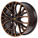 Rin 19 8 5X112 Radialflow ST5922 Matte Black Mach Face W BronzeET0 CB0