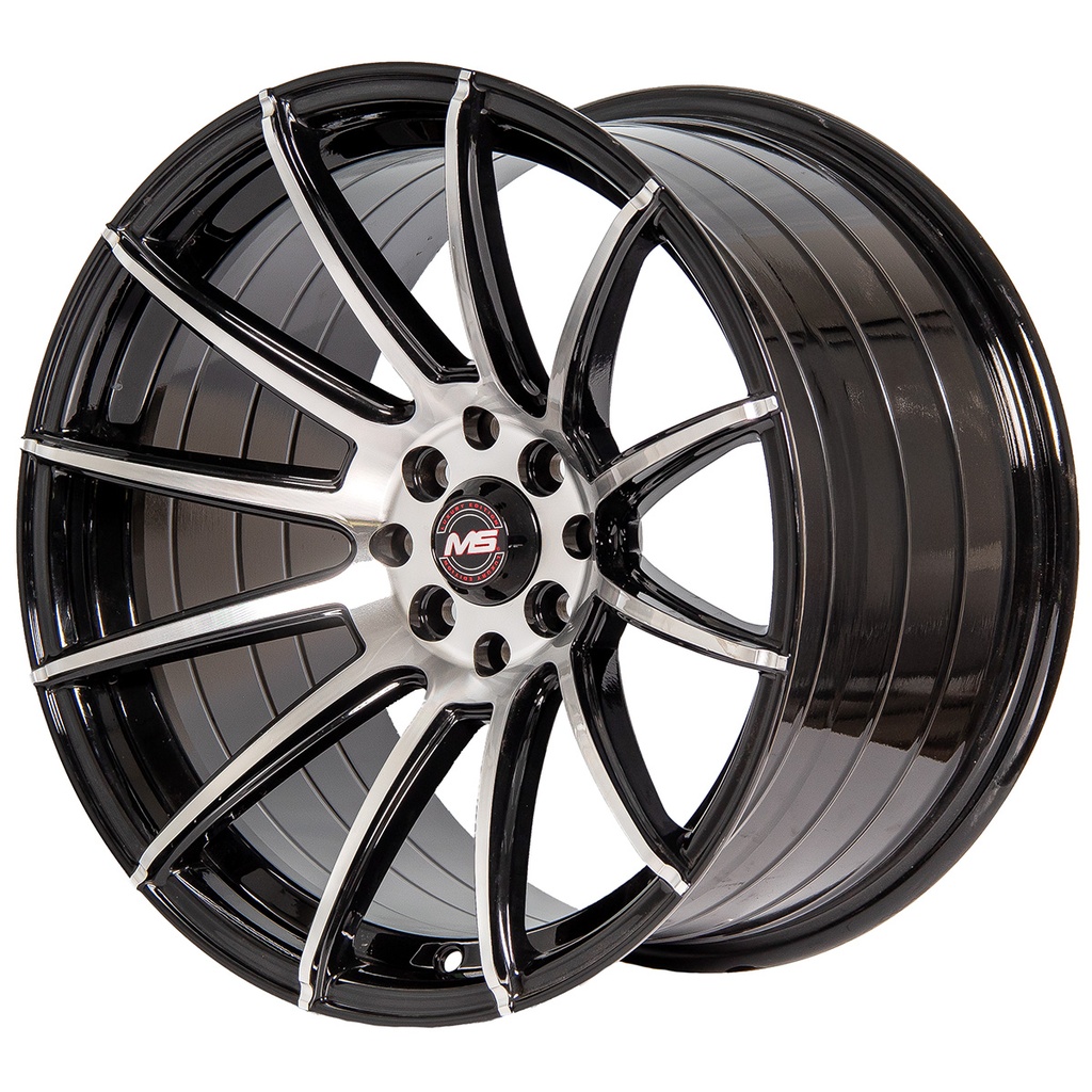 Rin 17 8.5 4x100/114.3 Ms 4320 BLACK MACHINE FACE ET25 CB73.1 RP