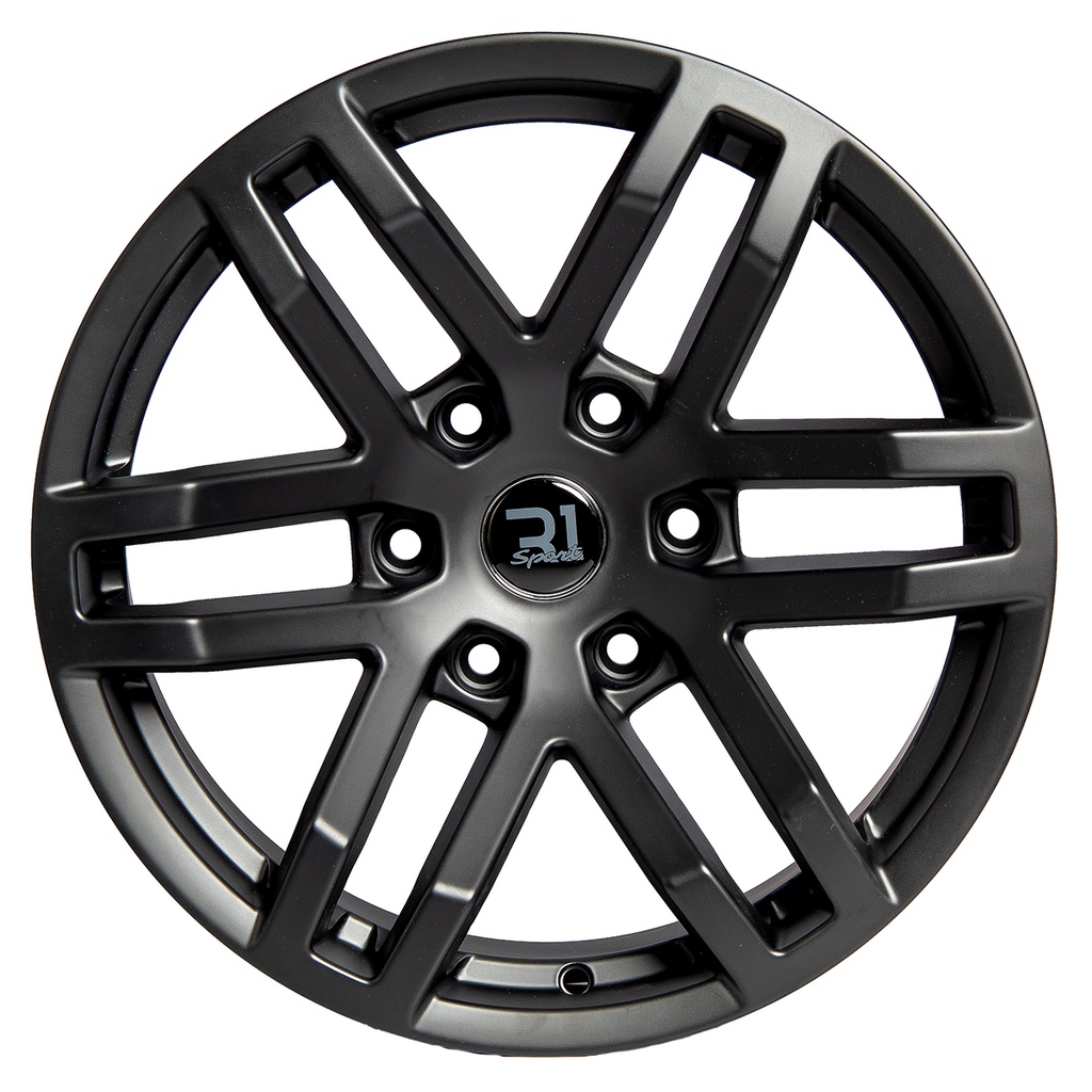 Rin 17 "X9 " 6x135 R1 SPORT 6092 MATE BLACK 0 87.1