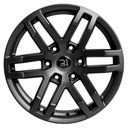 Rin 17 "X9 " 6x135 R1 SPORT 6092 MATE BLACK 0 87.1