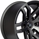 Rin 17 "X9 " 6x135 R1 SPORT 6092 MATE BLACK 0 87.1
