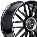 Rin 20 "X8.5 " 5x112 R1 SPORT H932F MATTE BLACK MACHINE LIP 38 66.56