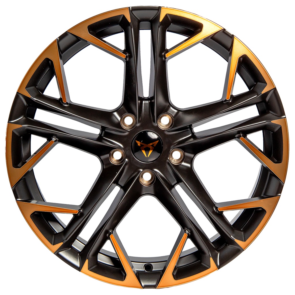 Rin 18 "X8 " 5x112 R1 SPORT CPR19 SANTIN BLACK MF+COPPER 40 57.1