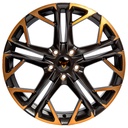 Rin 18 "X8 " 5x112 R1 SPORT CPR19 SANTIN BLACK MF+COPPER 40 57.1