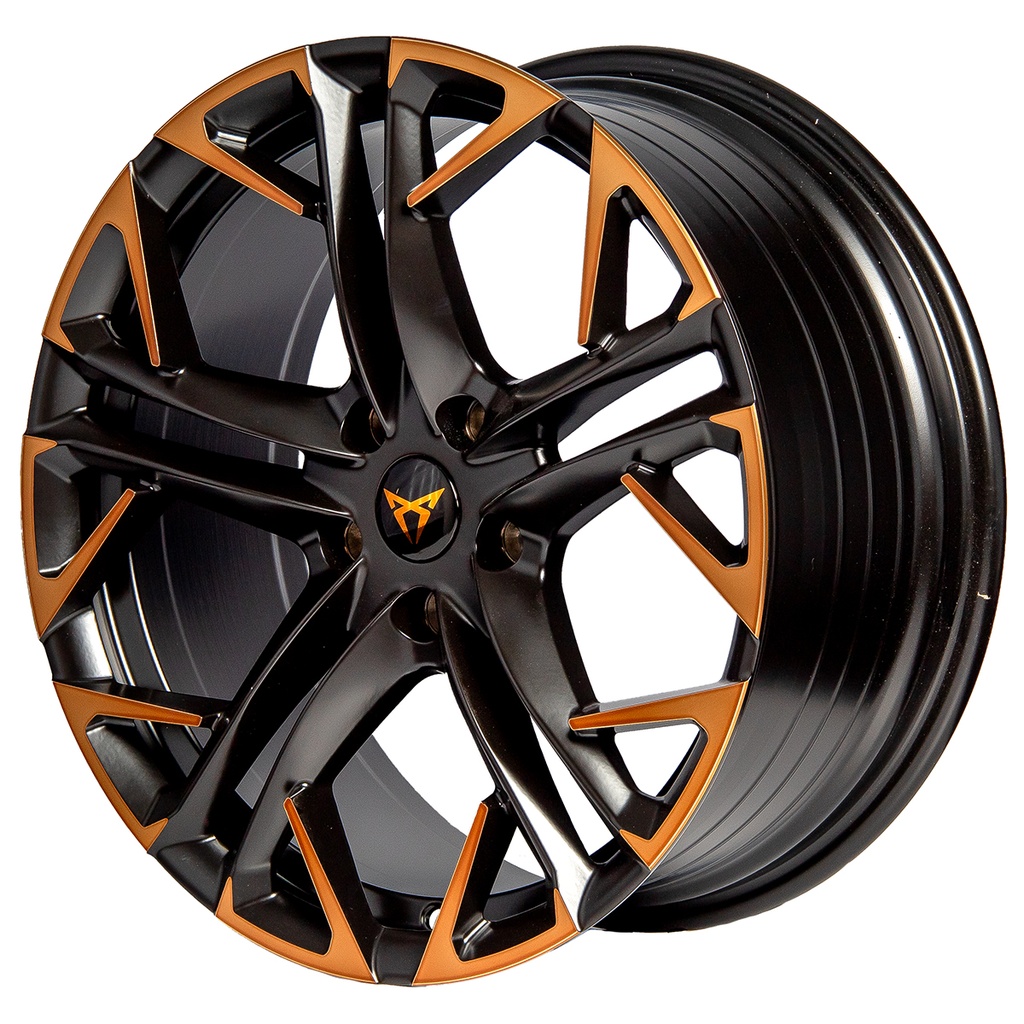 Rin 18 "X8 " 5x112 R1 SPORT CPR19 SANTIN BLACK MF+COPPER 40 57.1