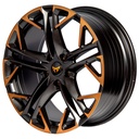 Rin 18 "X8 " 5x112 R1 SPORT CPR19 SANTIN BLACK MF+COPPER 40 57.1