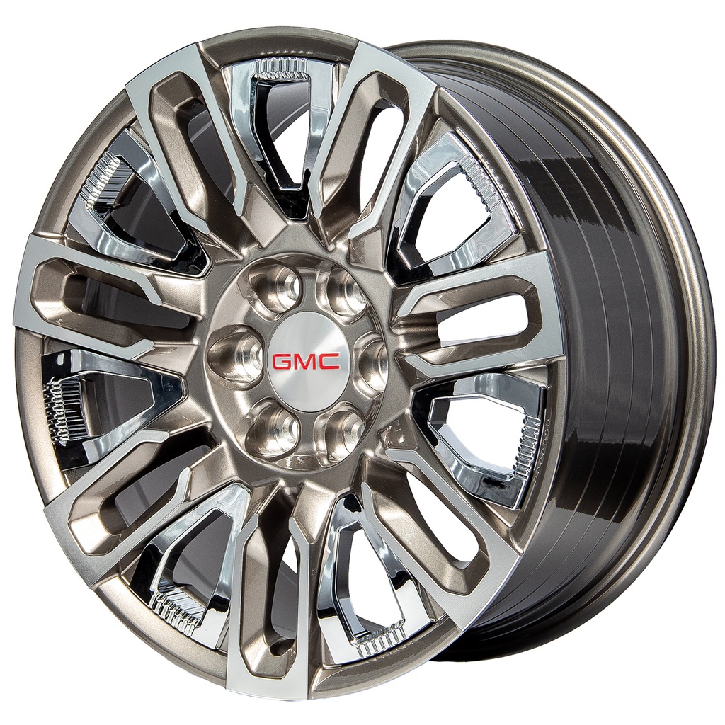 Rin 20 "X9 " 6x139.7 R1 SPORT TYH086 GUNMETAL MF INSERT CHROME 28 78.1