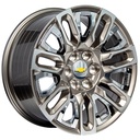 Rin 20 "X9 " 6x139.7 R1 SPORT TYH086 GUNMETAL MF INSERT CHROME 28 78.1