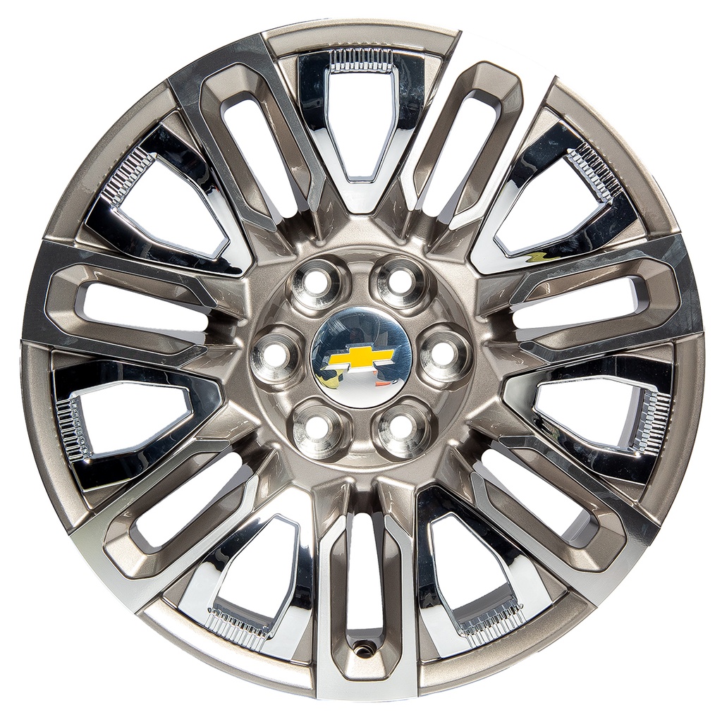 Rin 20 "X9 " 6x139.7 R1 SPORT TYH086 GUNMETAL MF INSERT CHROME 28 78.1