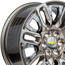 Rin 20 "X9 " 6x139.7 R1 SPORT TYH086 GUNMETAL MF INSERT CHROME 28 78.1