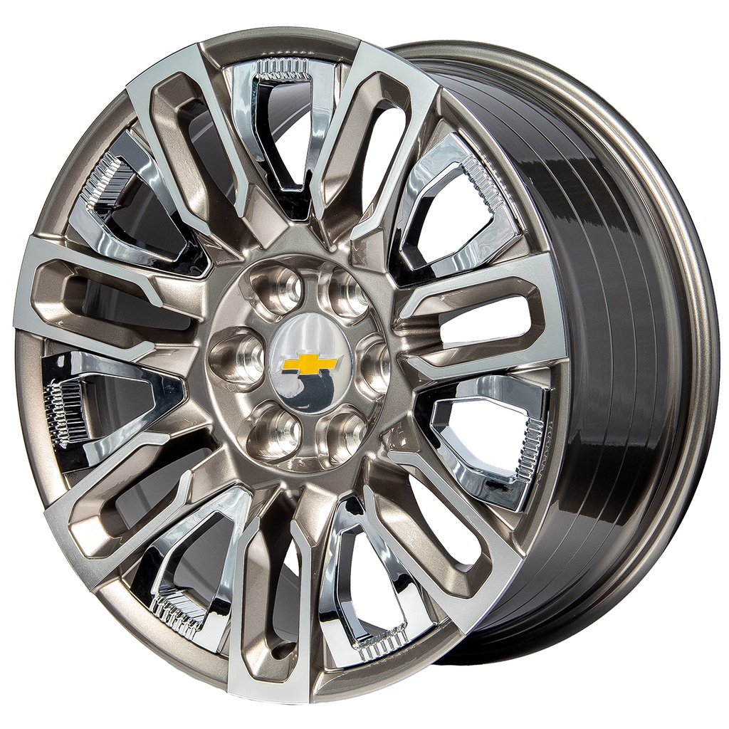 Rin 20 "X9 " 6x139.7 R1 SPORT TYH086 GUNMETAL MF INSERT CHROME 28 78.1