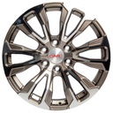 Rin 20 "X9 " 6x139.7 R1 SPORT TYH73 GUNMETAL MECHINE FACE 28 78.1