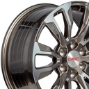 Rin 20 "X9 " 6x139.7 R1 SPORT TYH73 GUNMETAL MECHINE FACE 28 78.1