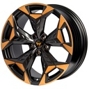 Rin 19 "X8.5 " 5x112 R1 SPORT CPR20 BLACK MACHINE FACE+COPPER 40 57.1