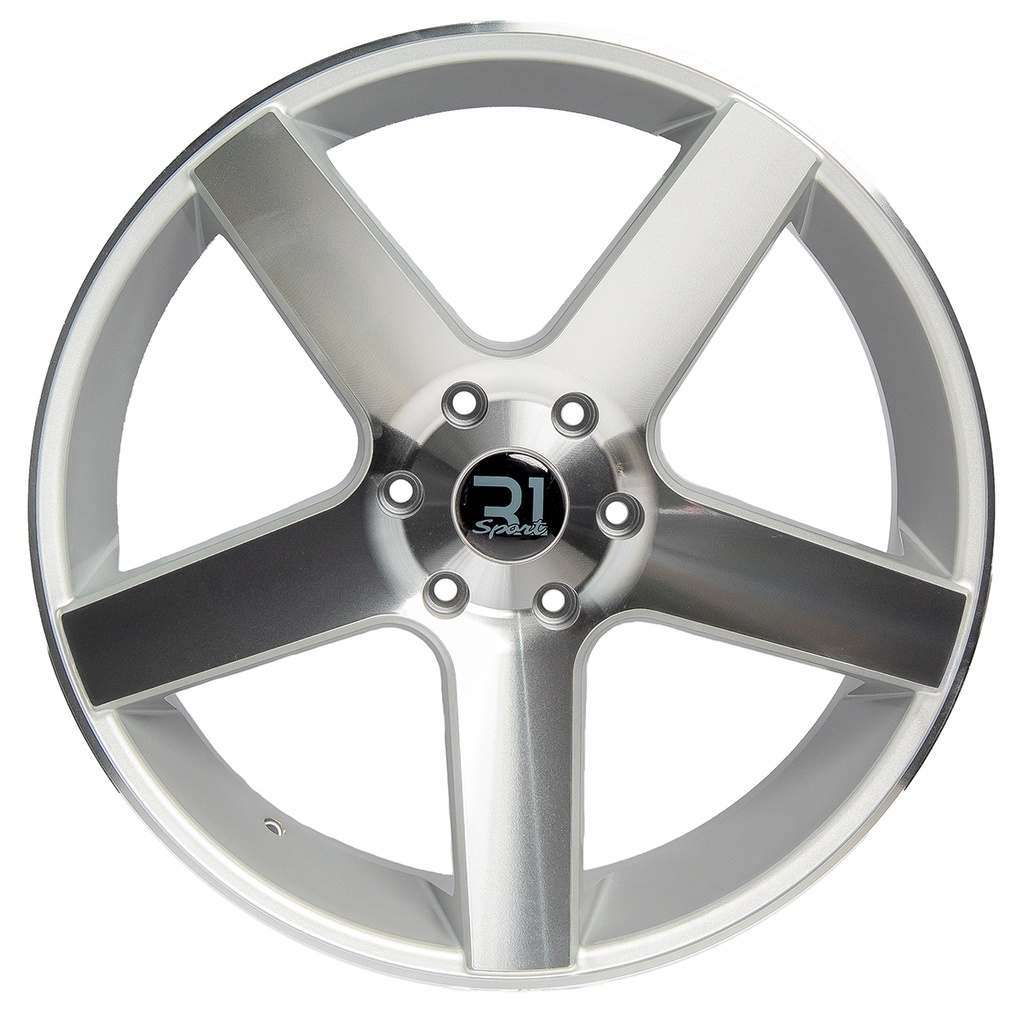 Rin 22 "X9.5 " 6x139.7 R1 SPORT 5198 SILVER MF 25 78.1