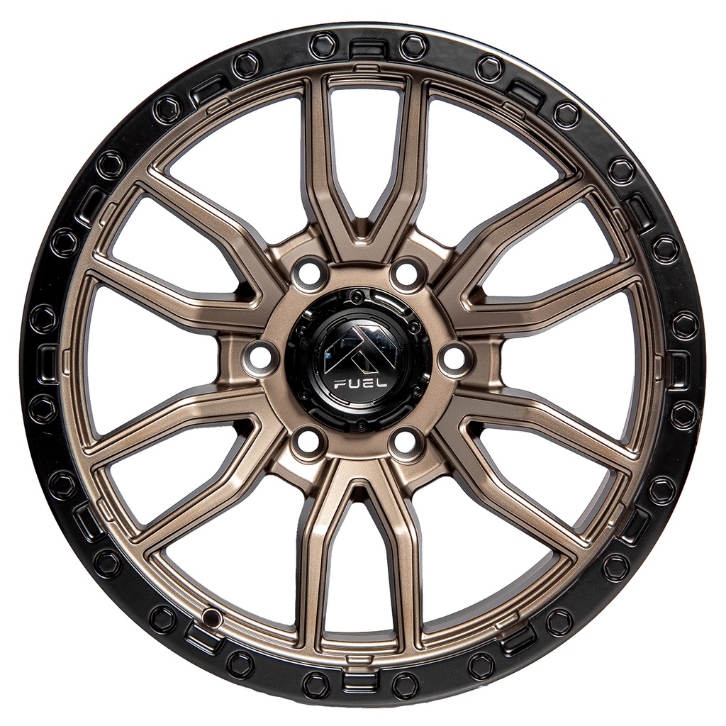 Rin 17 "X9 " 6x139.7 R1 SPORT A045 BRONZE + BLACK LIP 0 106.1
