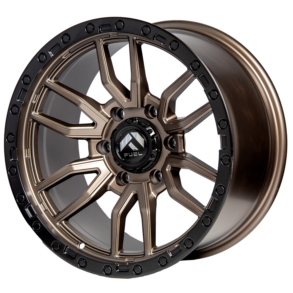 Rin 17 "X9 " 6x139.7 R1 SPORT A045 BRONZE + BLACK LIP 0 106.1