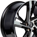 Rin 18 "X8 " 5x112 R1 SPORT VH2137 BLACK MACHINE FACE 40 57.1