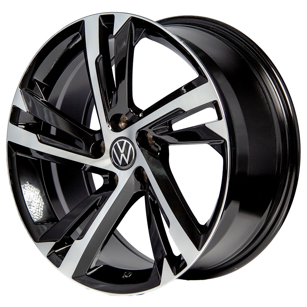 Rin 18 "X8 " 5x112 R1 SPORT VH2137 BLACK MACHINE FACE 40 57.1