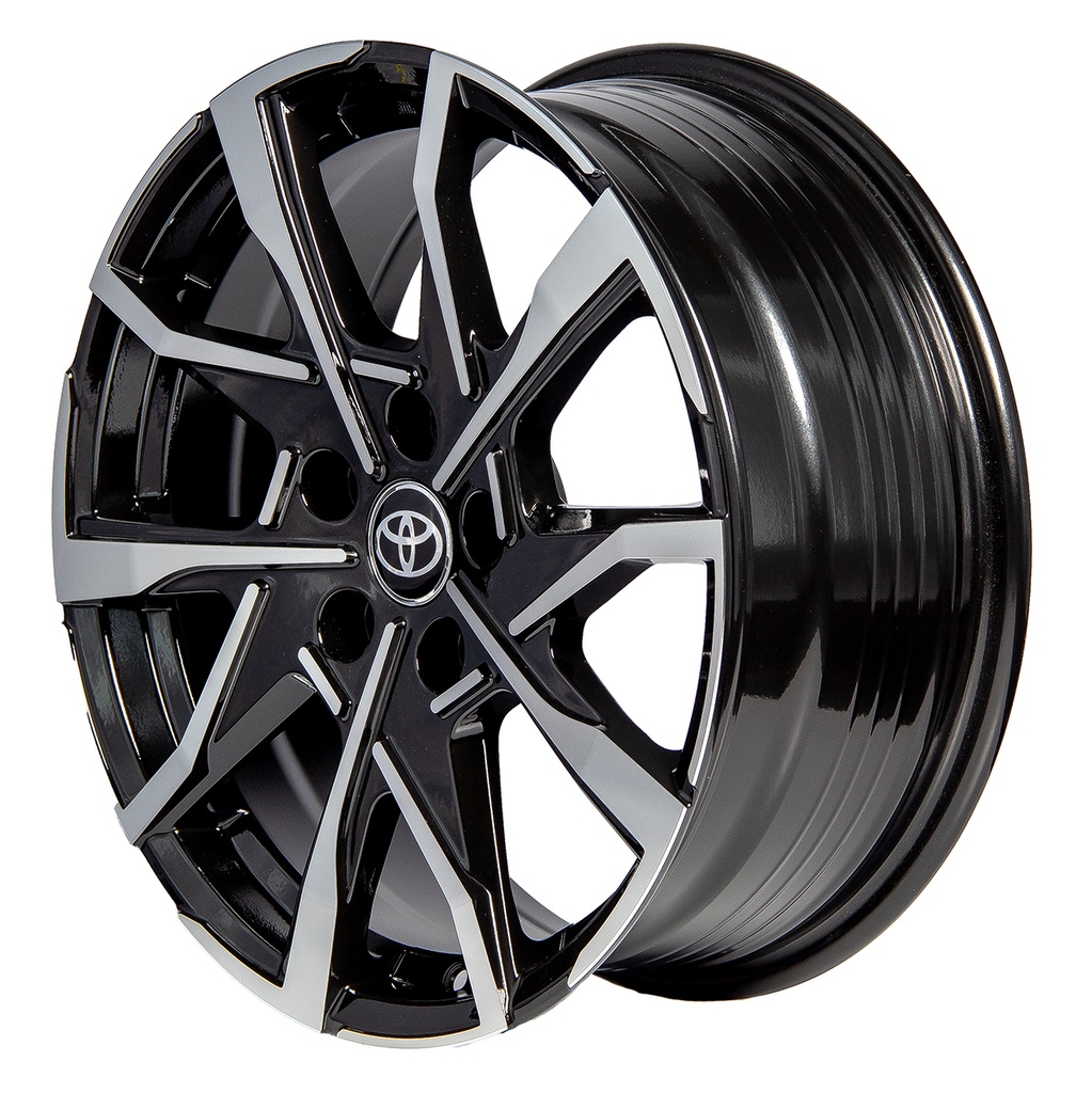 Rin 17 "X7 " 5x114.3 R1 SPORT 1066 BLACK MACHINE FACE 35 60.1