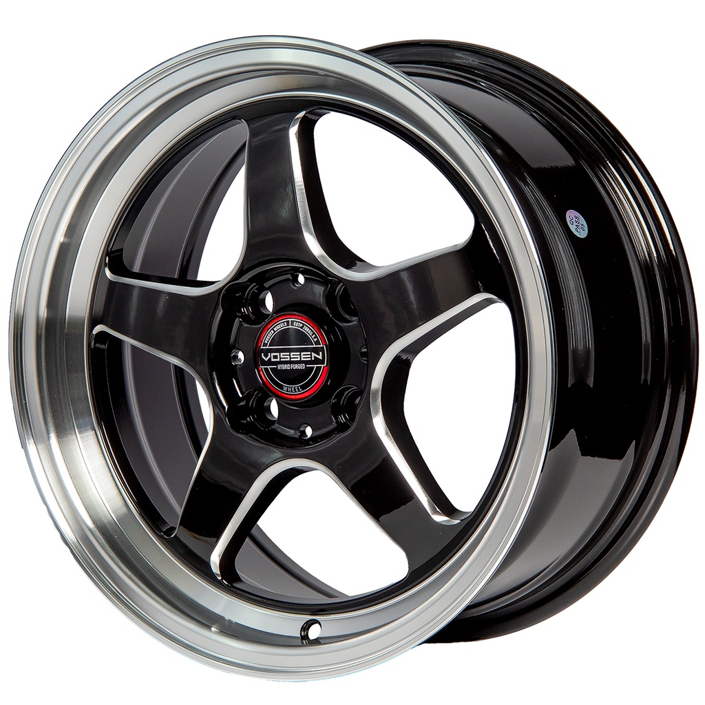 Rin 15 "X7 " 4x100 R1 SPORT DX425/689 Black Milling Window Machine Lip 35 73.1 Sí
