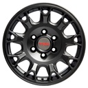 Rin 17 "X9 " 6x139.7 R1 SPORT QC2029 Matt Black 0 106.1