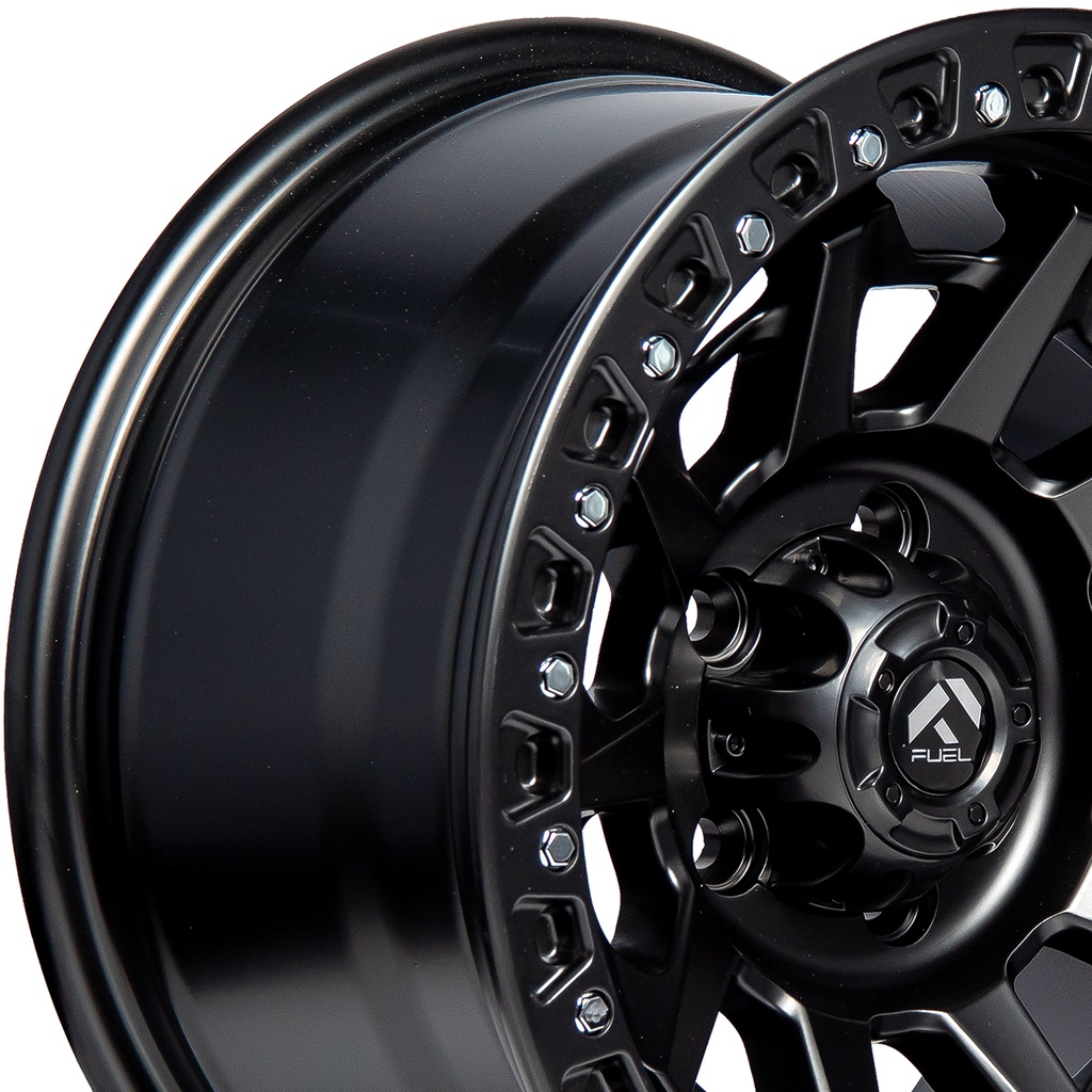 Rin 15 "X8 " 5x114.3 Elite Performance OF1076 MATTE BLACK CHROME SCREW 0 83.5