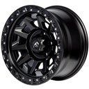 Rin 15 "X8 " 5x114.3 Elite Performance OF1076 MATTE BLACK CHROME SCREW 0 83.5