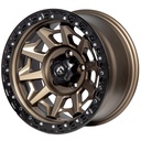 Rin 15 "X8 " 5x114.3 Elite Performance OF1076 MATTE BRONE CHROME SCREW 0 83.5