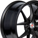 Rin 17 "X7.5 " 4x100 Elite Performance PD2807 SATIN BLACK 35 73.1