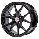 Rin 17 "X7.5 " 4x100 Elite Performance PD2807 SATIN BLACK 35 73.1