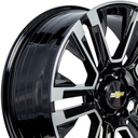 Rin 22 "X9 " 6x139.7 Elite Performance GM08 BLACK MACHINE 28 78.1