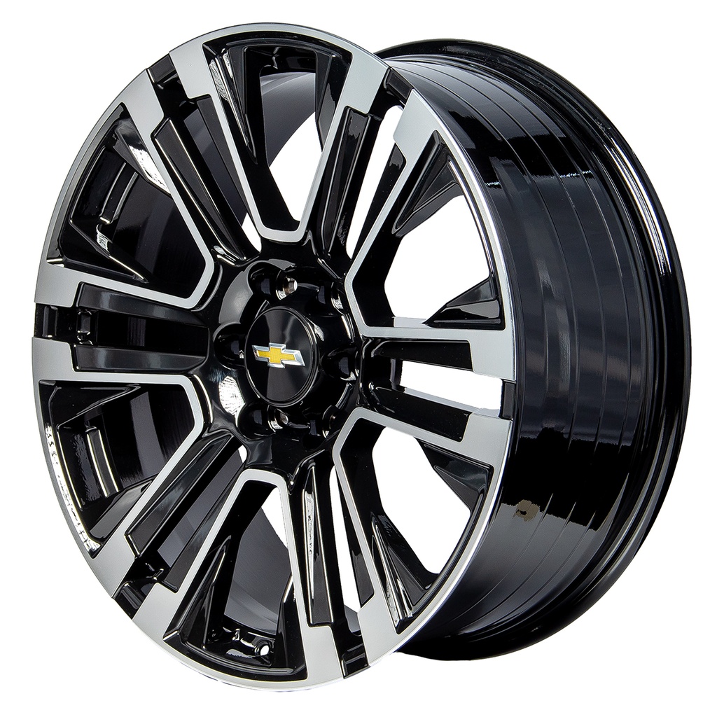 Rin 22 "X9 " 6x139.7 Elite Performance GM08 BLACK MACHINE 28 78.1