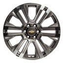 Rin 22 "X9 " 6x139.7 Elite Performance GM08 GUNMETAL MACHINE 28 78.1