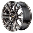 Rin 22 "X9 " 6x139.7 Elite Performance GM08 GUNMETAL MACHINE 28 78.1