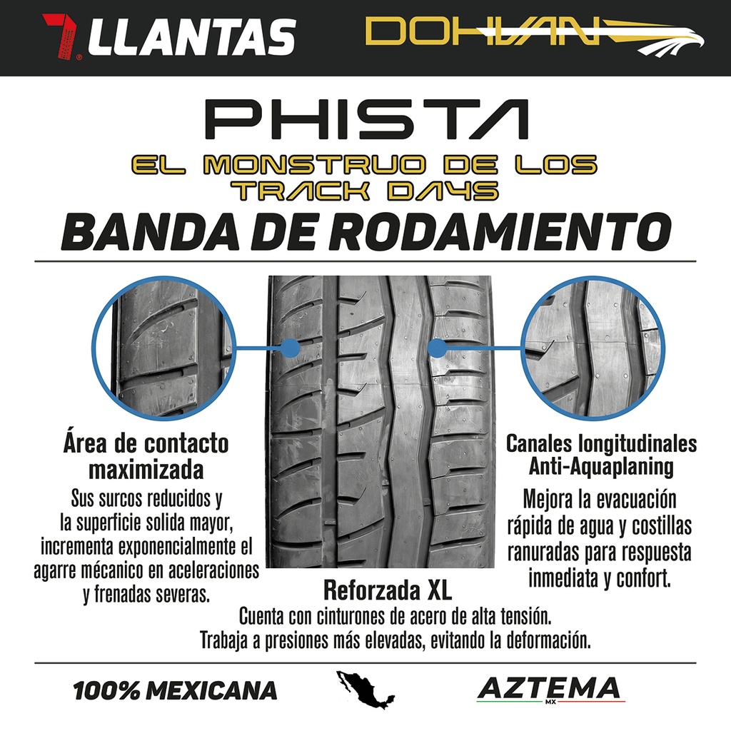 Llanta P 205/50 R17 89V Dohvan PHISTA