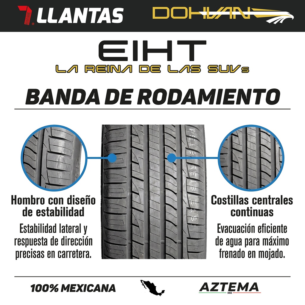 Llanta P 225/60 R16 98H Dohvan EIHT
