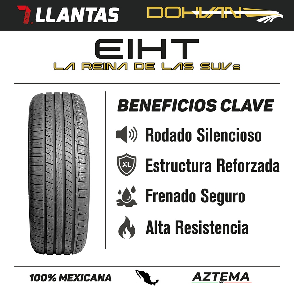 Llanta P 275/55 R20 117V Dohvan EIHT XL