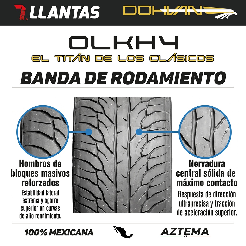 Llanta P 295/50 R15 108T Dohvan OLKHY