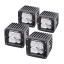Faros Cuadrados de 3" GR Bright Series 2 Pares con arnes