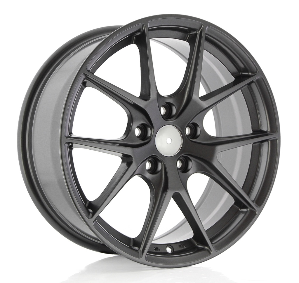 Rin 17 7.5 5X114.3 Nisoshi Ns001 MATTGUNMET ET40 CB 73.1