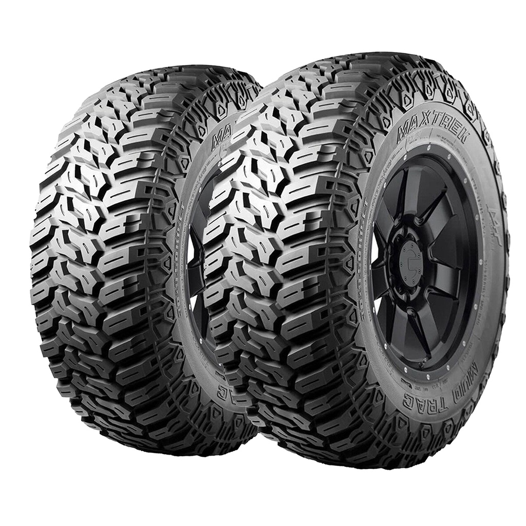 Kit de 2 Llantas LT 265/70 R17 121Q Maxtrek Mud Trac