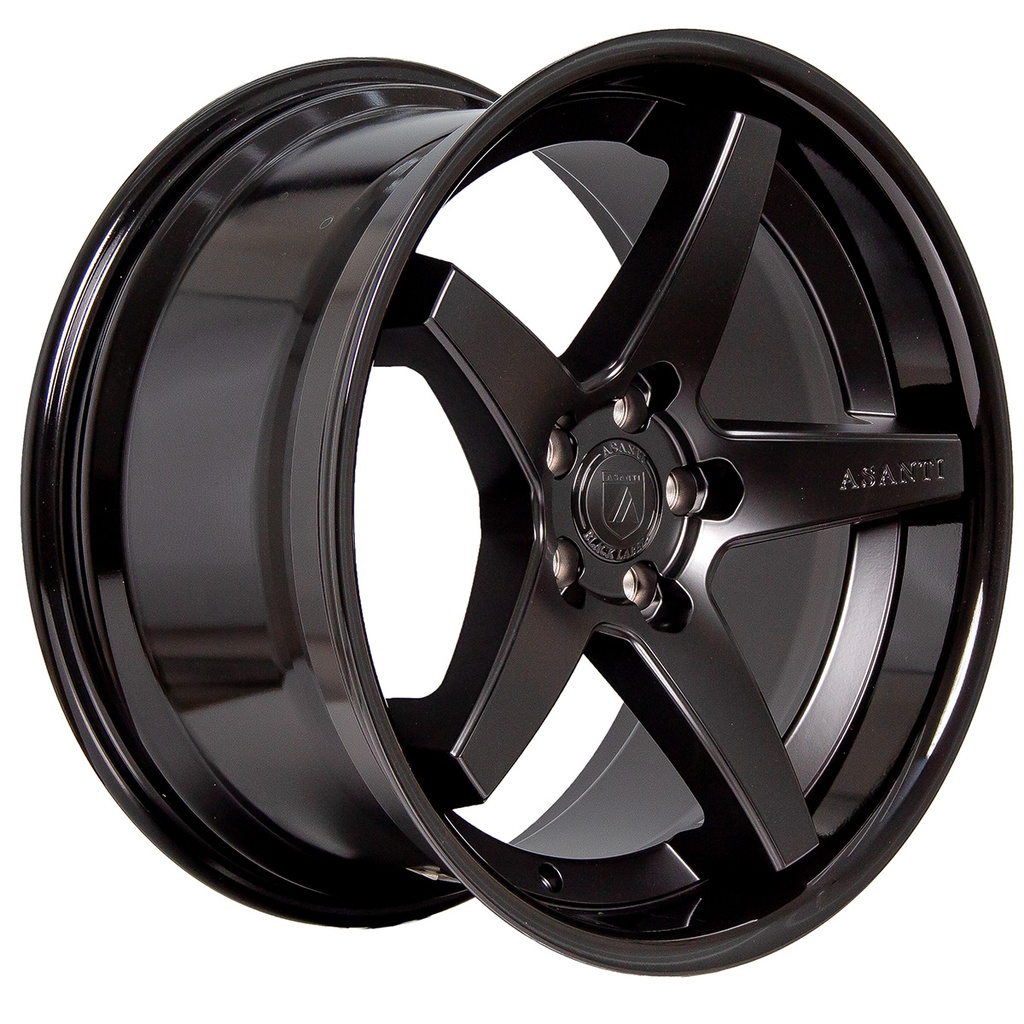 Rin 20 9 5X112 Asanti ABL31 Satin Black Gloss ET25 CB72.6 RP