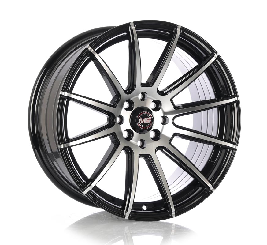 Rin 17 8.5 4x100/114.3 Ms 4320 BLACK MACHINE FACE ET25 CB73.1 RP